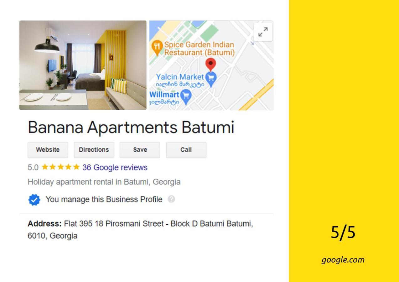 Banana Apartments باتومي المظهر الخارجي الصورة